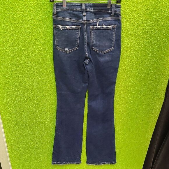 Flying Monkey Blue Flare Wide Leg Jeans - Picture 3 of 3